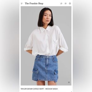 The Frankie Shop Taylor Cargo Skirt Size S (NWT)